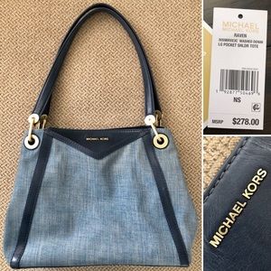 Michael Kors | Denim tote bag